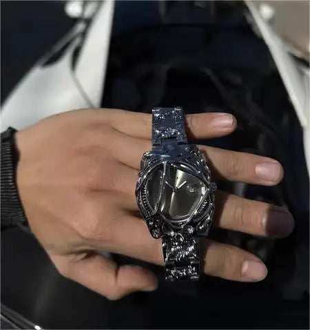 OEM Men's Luxury Quartz Stainless Steel Wristwatch with Custom Logo Pointer Dial Water Resistant 3BAR