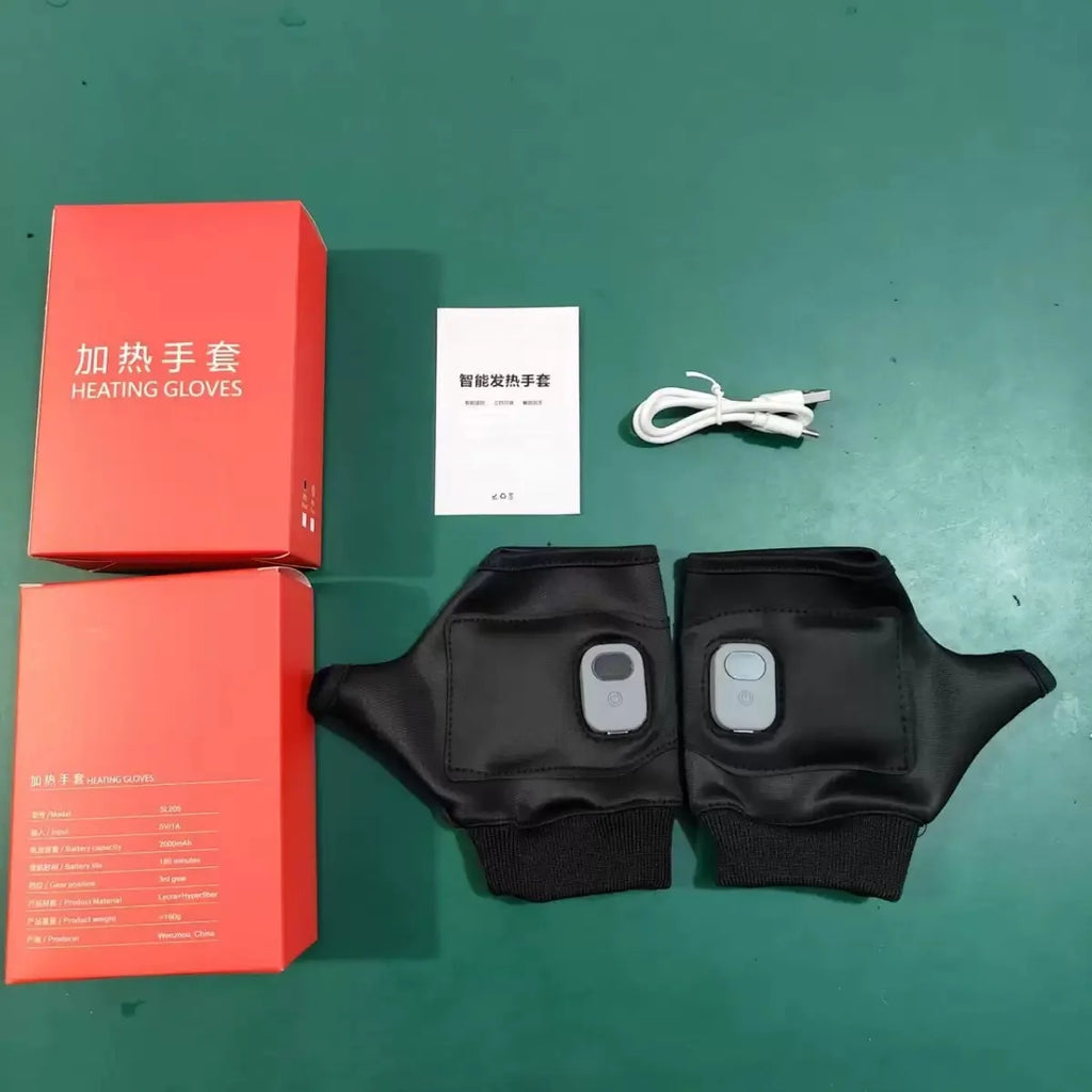 Car Warm Gloves with Smart USB for Long Battery Life