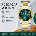 POEDAGAR 847 Classic Men Watch Stainless Steel Bracelet Dress Quartz Watches Date Waterproof Luminous Wristwatch Montre Reloj