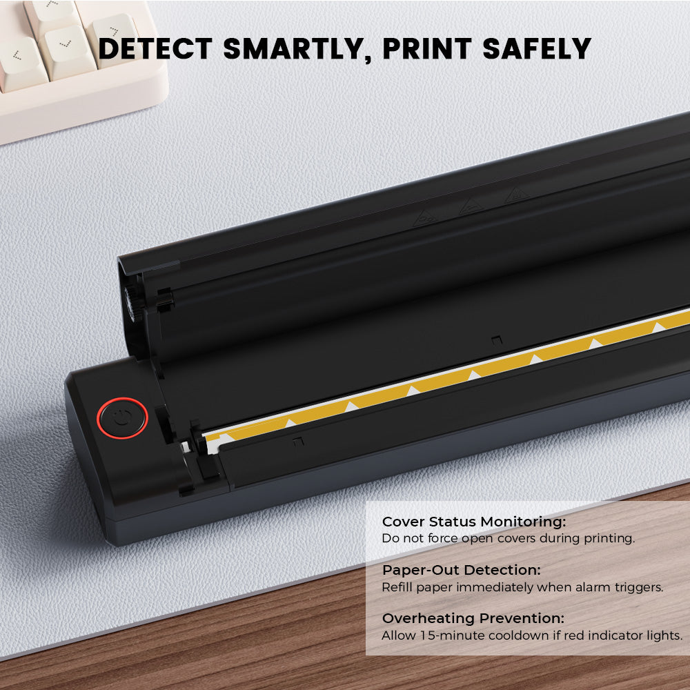 Phomemo M832D Portable Touchscreen A4 Thermal Inkless Printer