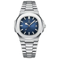 Poedagar 613 Casual Fashion Quartz Watches Waterproof Luminous Men Watch Stainless Steel Watch for Men