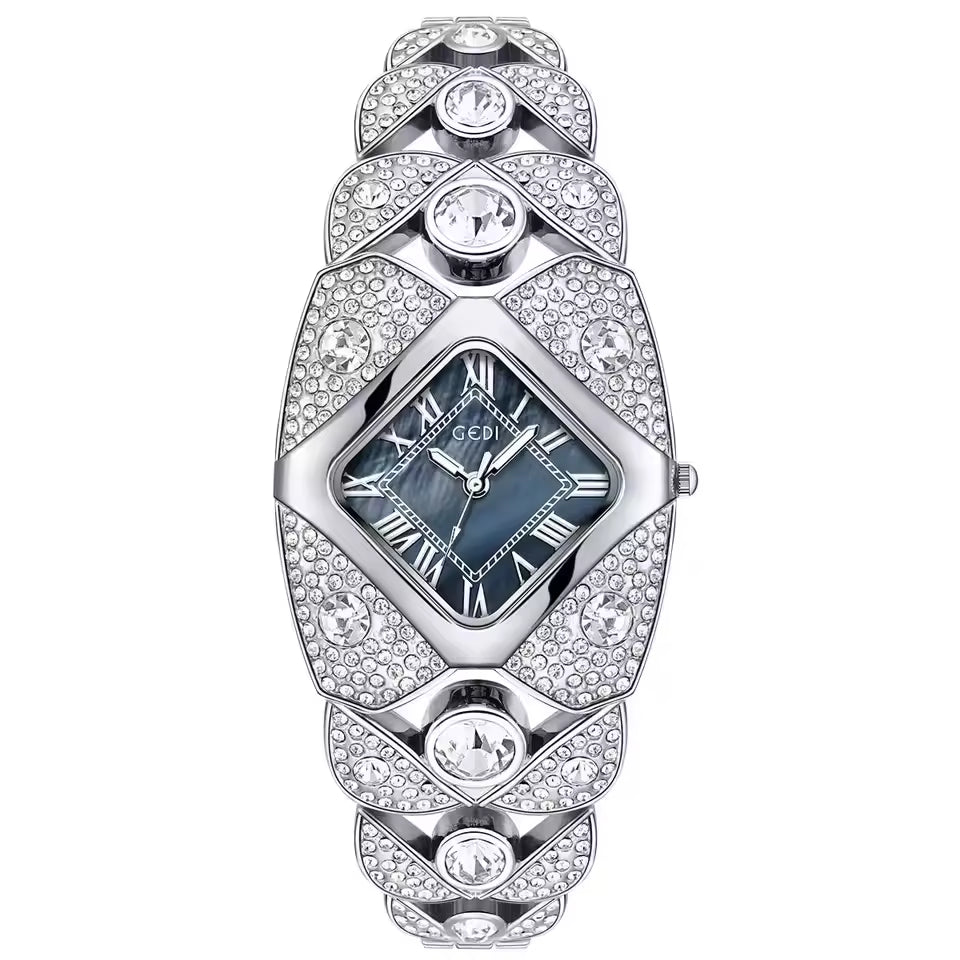 GEDI Luxury Diamond-Studded Women's Watch
