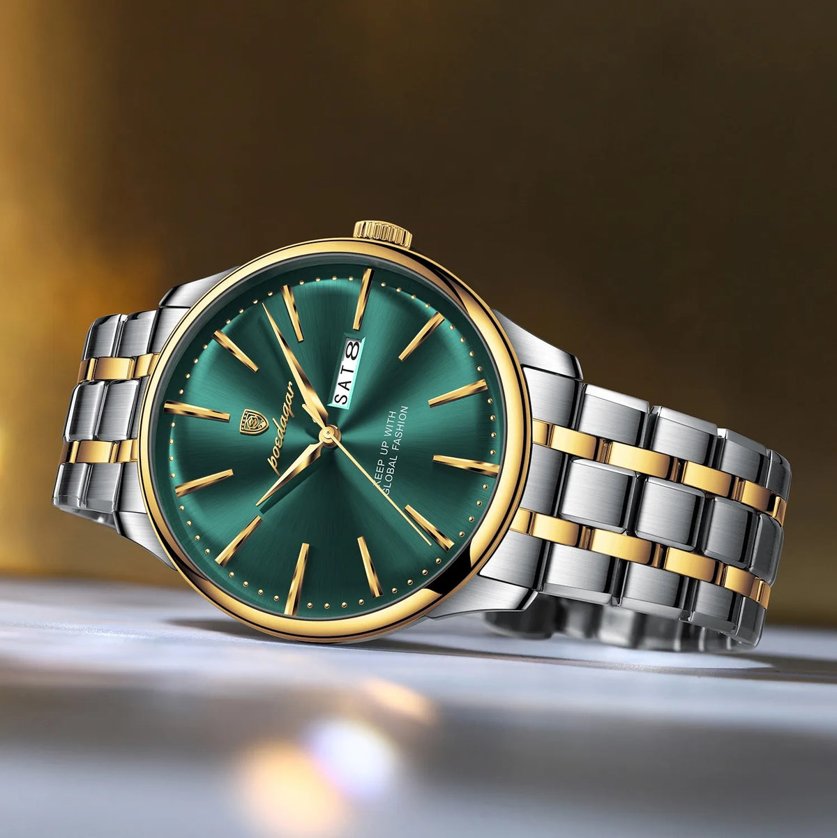 Poedagar 843 Original Men Watch Luxury Business Waterproof Calendar Montre Homme Quartz Wristwatch Factory Wholesale Reloj