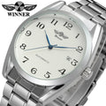 Men's Automatic Watch – Stylish Stainless Steel Design