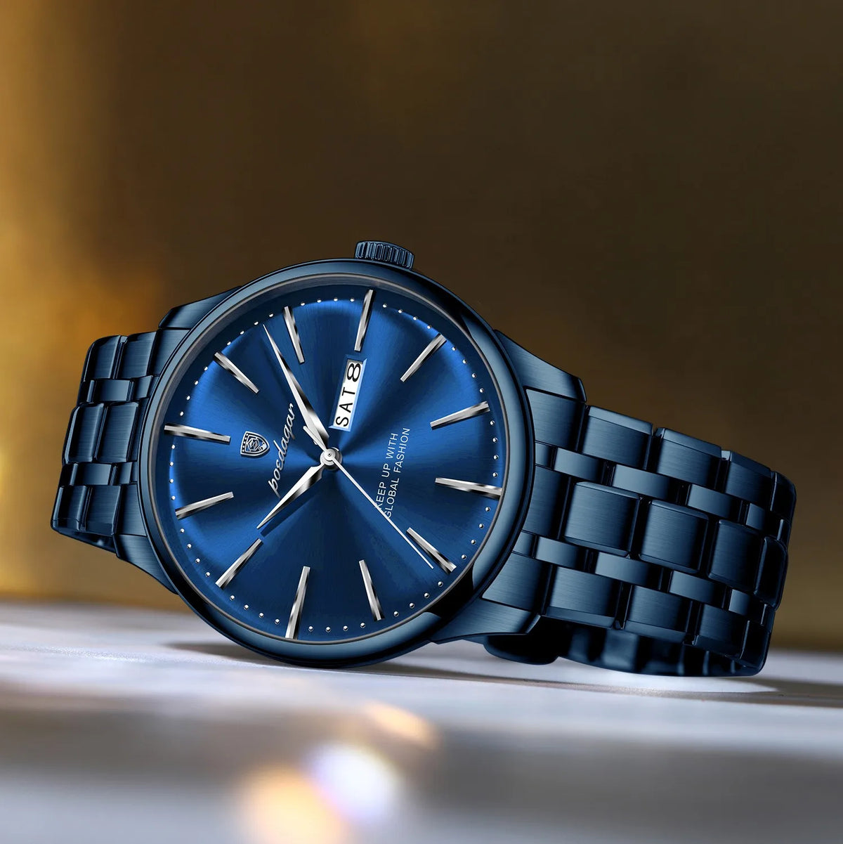 Poedagar 843 Luxury Men Watch Classic 3ATM Waterproof Calendar Montre Homme Quartz Wristwatch Factory Wholesale Ready to Ship