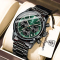 Poedagar 921 Luxury Men's Sports Watch Stainless Steel Wristwatch Montre Waterproof Luminous Chronograph Quartz Watches for Men