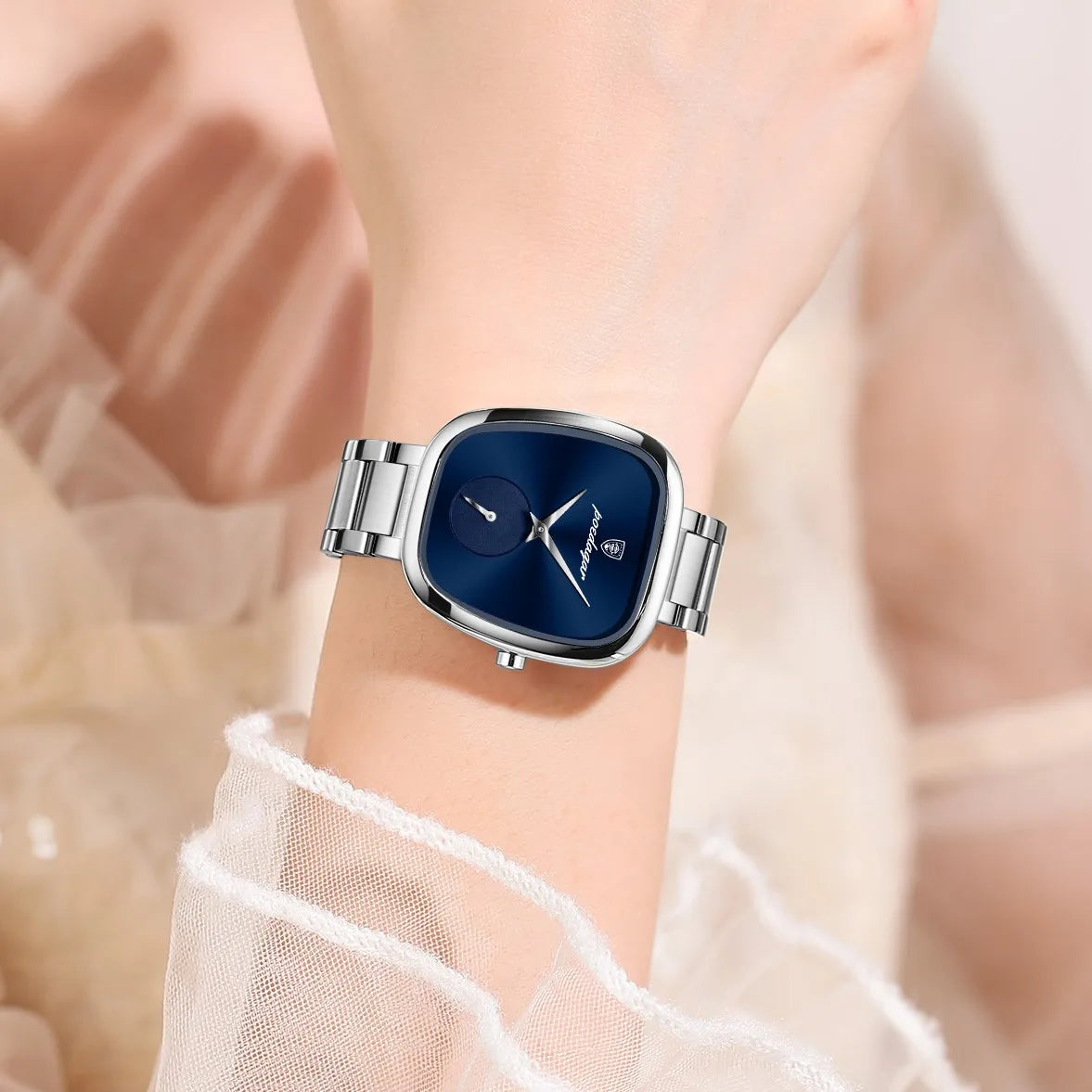 Poedagar 783 Luxury Womens Watches Dress Waterproof High Quality Stainless Steel Elegant Ladies Quartz Watch for Women Montre