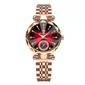 Poedagar Hot Sale Elegant Watch for Women Luxury Rose Gold Montre Femme Waterproof Stainless Steel Ladies Quartz Watch
