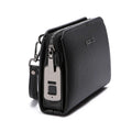 Men's Fingerprint Lock Clutch Bag Large Capacity Anti-Theft Wallet