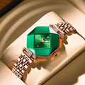 Poedagar Ladies Watch with Luxury Diamond Watch Women Waterproof Quartz Watches Stainless Steel Women Wrist