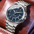 Wholesale CAREKISO C122 Automatic Mechanical Watch Men Stainless Steel Waterproof Luminous Business Wristwatch Factory Supplier
