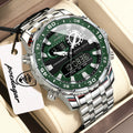 Poedagar E122 Luxury Men Watch Multifunction LED Display Alarm Luminous Waterproof Chronograph Stainless Steel Montre Wristwatch