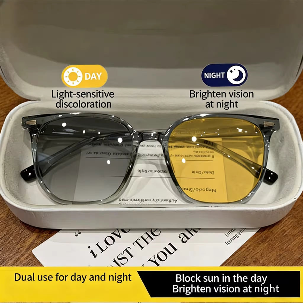 Day & Night Dual-Use Driving Glasses