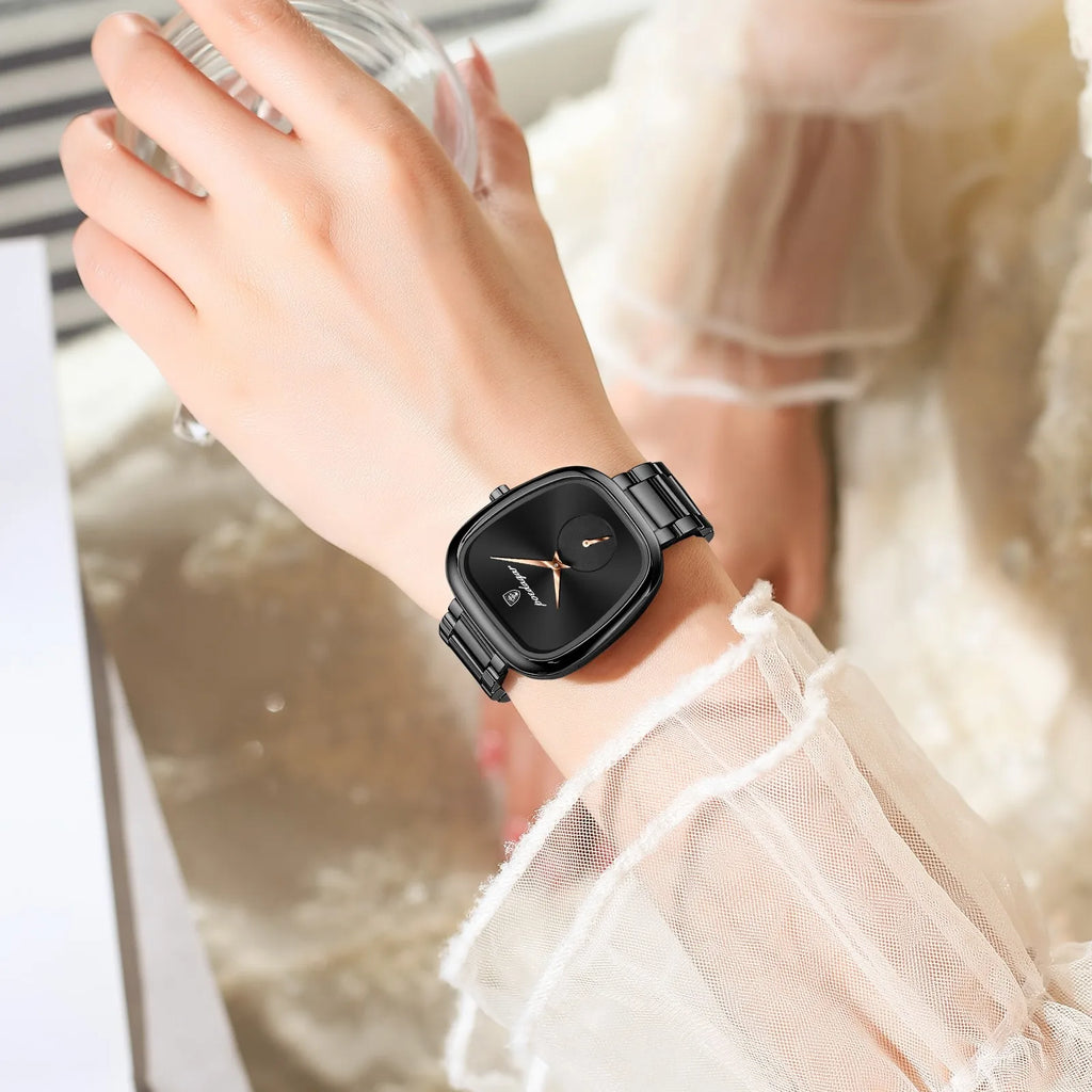 Poedgar 783 Luxury Women's Watch Dress Waterproof High Quality Stainless Steel Daily Wear Ladies Quartz Watches Factory Direct