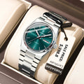 Poedagar 786 Luxury Stainless Steel Elegant Watch Women Waterproof Luminous Date Ladies Quartz Watch for Women