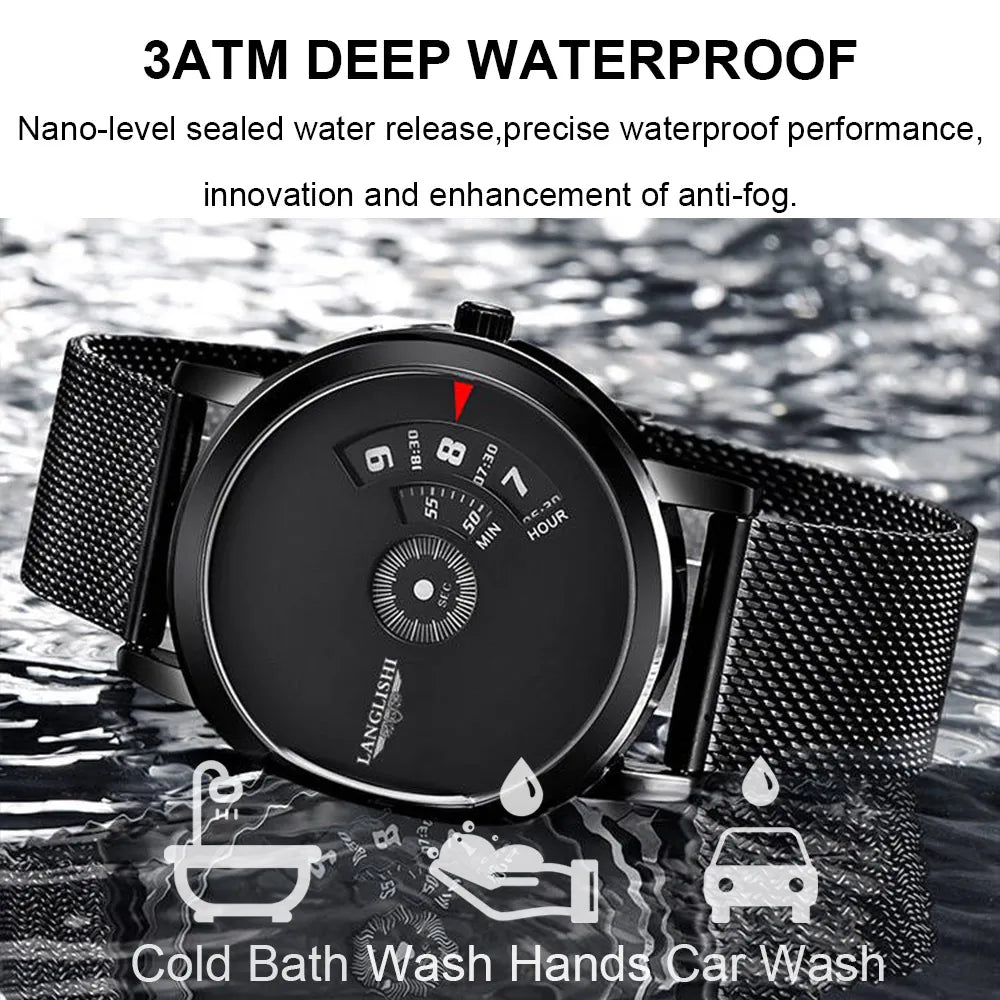 Poedagar Fashion Sport Watch Wrist Top Quality Waterproof Stainless Steel Quartz Watches Chronograph Watch for Men