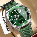 Poedagar 873 Luxury Mens Watch Daily Wear Rotating Bezel Quartz Wristwatch Waterproof Luminous Reloj Hombre Quartz Watch for Men