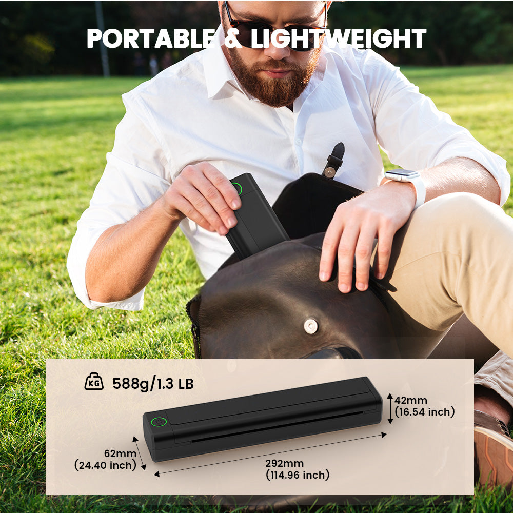 Phomemo M832D Portable Touchscreen A4 Thermal Inkless Printer