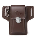 Leather Waist Bag with Phone Case & Hunting Pouch
