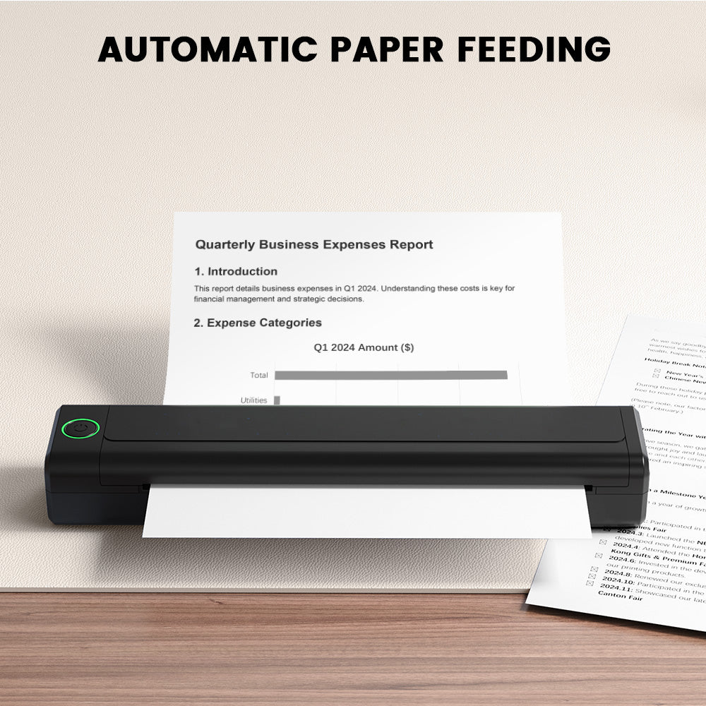 Phomemo M832D Portable Touchscreen A4 Thermal Inkless Printer