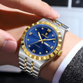 Poedagar 872 Luxury Men Wristwatch Quartz Date Watch for Men Waterproof Luminous Stainless Steel Reloj Mens Watches Montre Homme