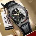 Poedagar 853 Wholesale Men Watch Waterproof Luminous Calendar Business Quartz Wristwatch Ready to Ship in Stock Reloj Montre