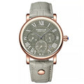 Poedagar Fashion Chronograph Men WatchCasual Leather Quartz Watches Waterproof Watches Men Wrist Calendar Watch for Men