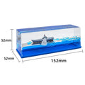 Nautical Liquid Paperweight Mesmerizing Titanic & Oceanic Style Kinetic Art Premium Corporate Gift & Collector's Item