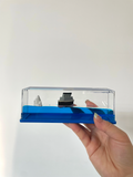 Nautical Liquid Paperweight Mesmerizing Titanic & Oceanic Style Kinetic Art Premium Corporate Gift & Collector's Item