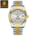 Poedagar 910 Luxury Men's Watches Business Reloj Hombre Waterproof Luminous Date Stainless Steel Quartz Watch for Men Herrenuhr