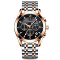 Poedagar High Quality Wholesale Men Watch Waterproof Date Luminous Quartz Watches Stainless Steel Watch for Men