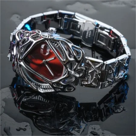 OEM Men's Luxury Quartz Stainless Steel Wristwatch with Custom Logo Pointer Dial Water Resistant 3BAR