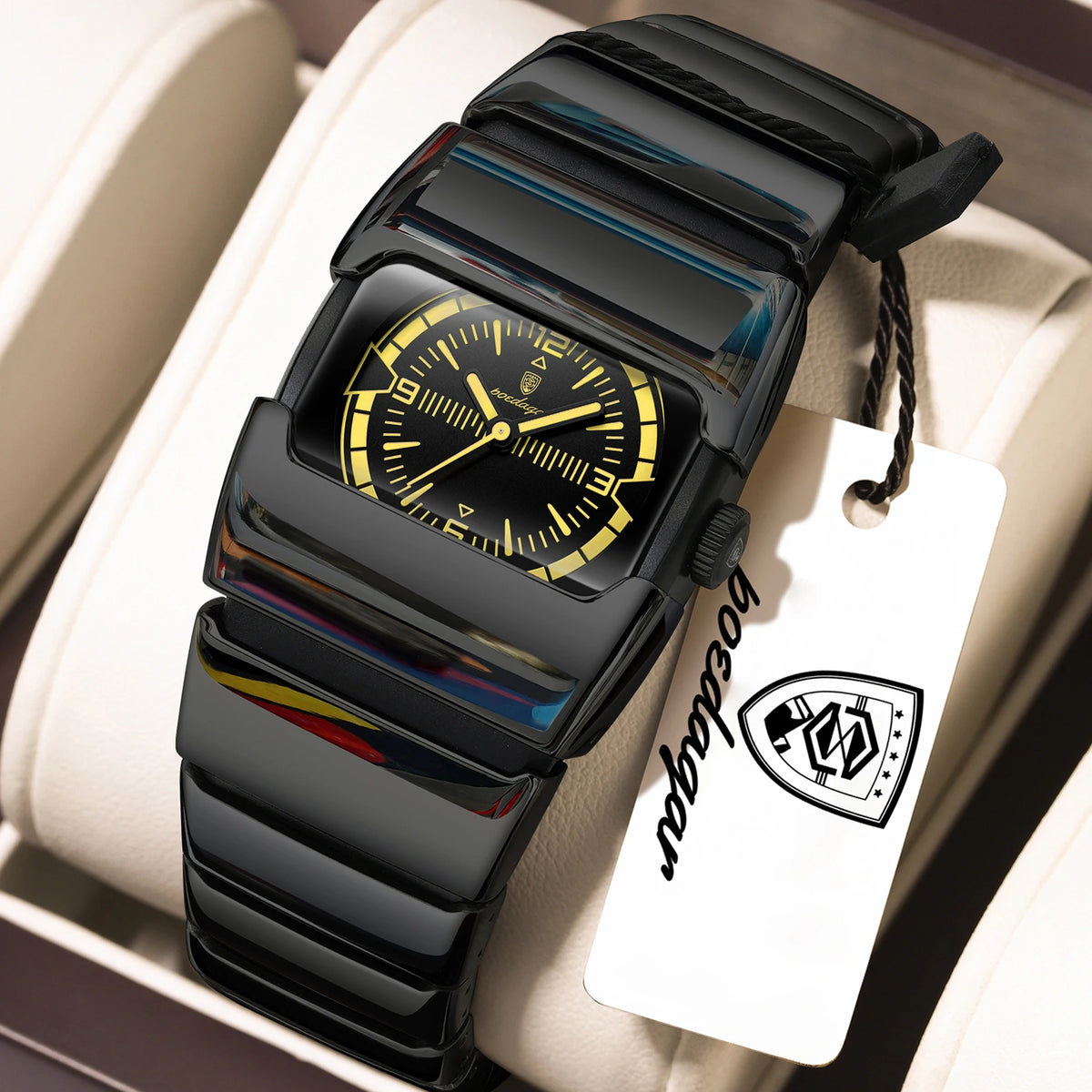 Poedagar 846 Luxury Men Quartz Watch Stainless Steel Hardlex Glass 3ATM Waterproof Luminous Wrist Watch for Men Wholesale
