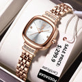Poedagar Hot Sale Watch for Woman Fashion Popular Stainless Steel Ladies Wristwatch Waterproof Quartz Watches