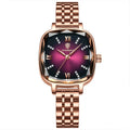 Poedagar Fashion Luxury Diamond Lady Watch Popular Stainless Steel Quartz Watches Top Brand Waterproof Watch Women