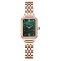 Poedagar Fashion Rose Gold Square Watch Woman High Quality Stainless Steel Mesh Lady Watch Waterproof Quartz Watches for Girl