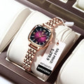 Poedagar Fashion Luxury Diamond Lady Watch Popular Stainless Steel Quartz Watches Top Brand Waterproof Watch Women