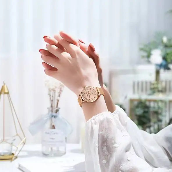 Poedaga Cheap Wholesale Ladies Watch Luxury Wrist Diamond Women Quartz Watches Waterproof Calendar Reloj for Girls
