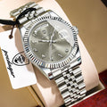 Poedagar 845 Luxury Men's Watch Arabic Numeral Dial Stainless Steel Waterproof Business Elegant Quartz Wristwatch Montre
