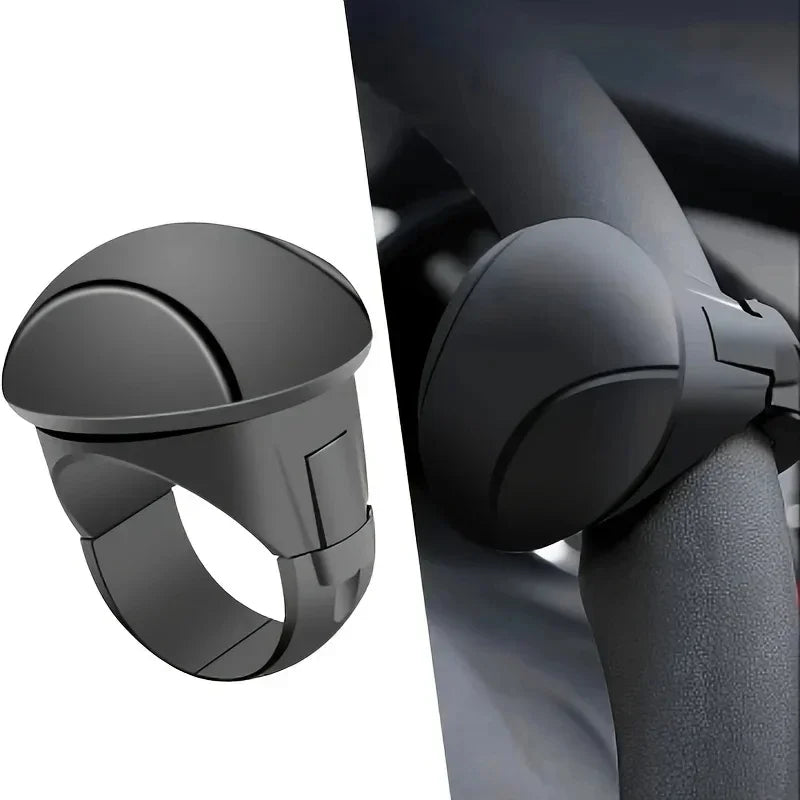 Turning Steering Wheel Booster 360° Rotation Spinner Knob Metal Bearing Power Handle Ball Shaped