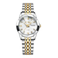 Poedagar Watch Women Diamond Luxury Ladies Watch Stainless Steel Quartz Watches Waterproof Calendar Luminous for Womens Clock