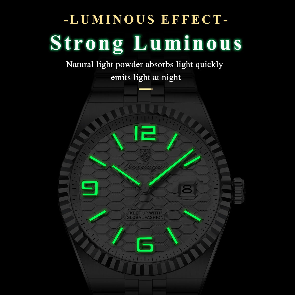 Poedagar 839 Luxury Men Watch Business Honeycomb Dial Luminous Date Waterproof Quartz Wristwatch Factory Direct Relojes Hombre