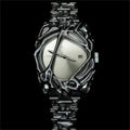 OEM Men's Luxury Quartz Stainless Steel Wristwatch with Custom Logo Pointer Dial Water Resistant 3BAR