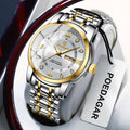 Poedagar 936 Luxury Men Watch Business Roman Numeral Date Stainless Steel Montre Reloj Quartz Watch for Men Waterproof in Stock