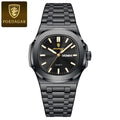 Poedagar 853 Luxury Men Watch Stainless Steel Calendar Quartz Business Wristwatch Luminous Waterproof Daily Wear Montre Reloj