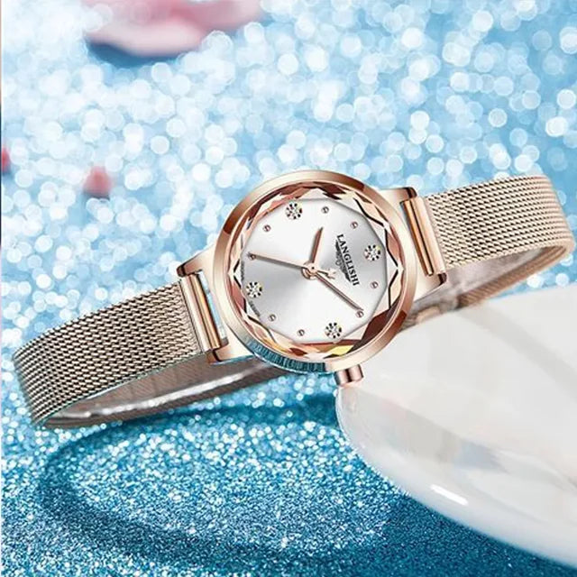 Poedagar Fashion Casual Watch Women High Quality Stainless Steel Quartz Watches Waterproof Luminous Ladies Watches