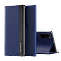Smart View Sleep Leather Case with Bracket for Samsung Phones