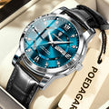 Poedagar 936 Mens Watch Luxury High Quality Leather Orologio Wristwatch Waterproof Luminous Quartz Watches for Men Wholesale