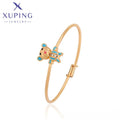 Xuping Little Bear Bracelet for Women and Girls – Cute, Adjustable Fashion Bangle