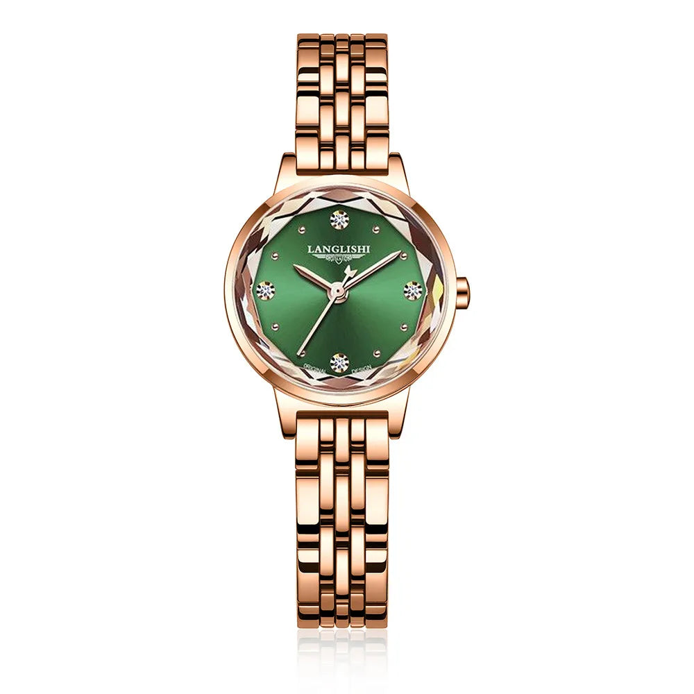 Poedagar Factory Wholesale Fashion Luxury Diamond Women Watch Stainless Steel Band Quartz Watches